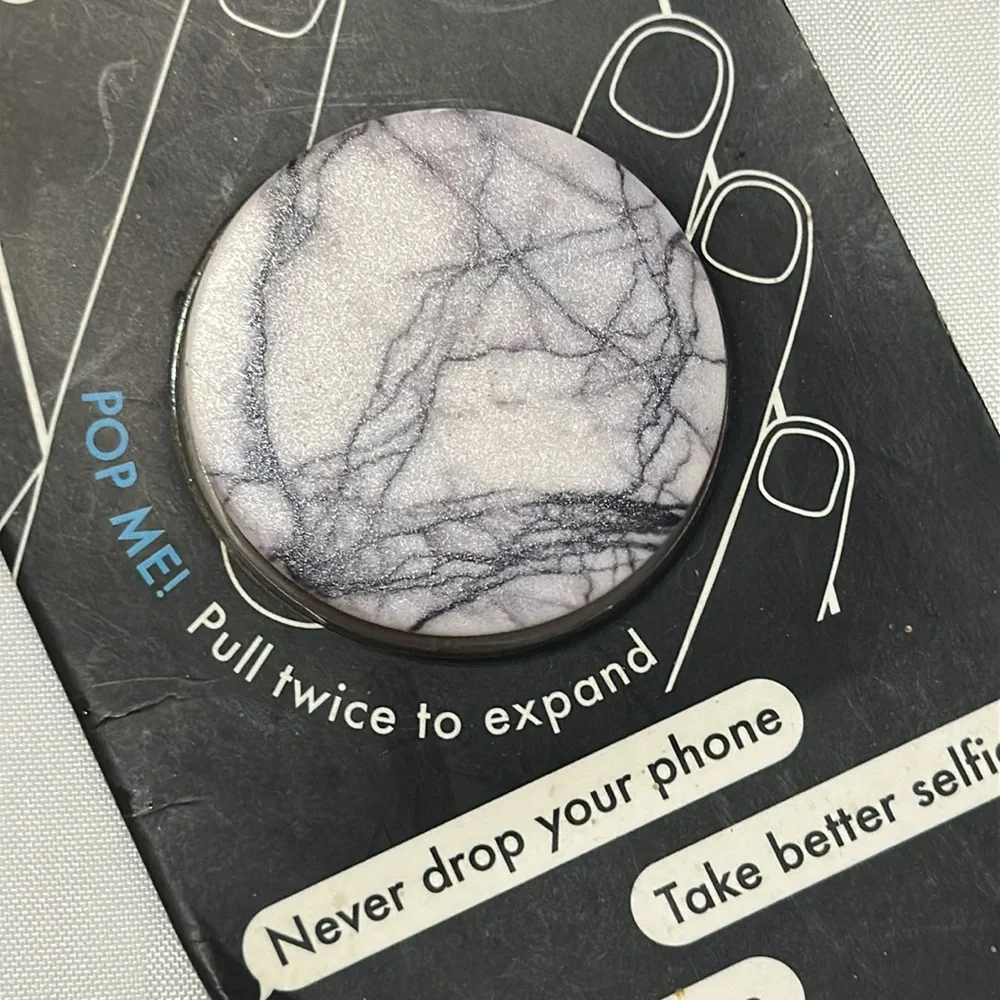 NWT Marble‎ Print POPSOCKET
